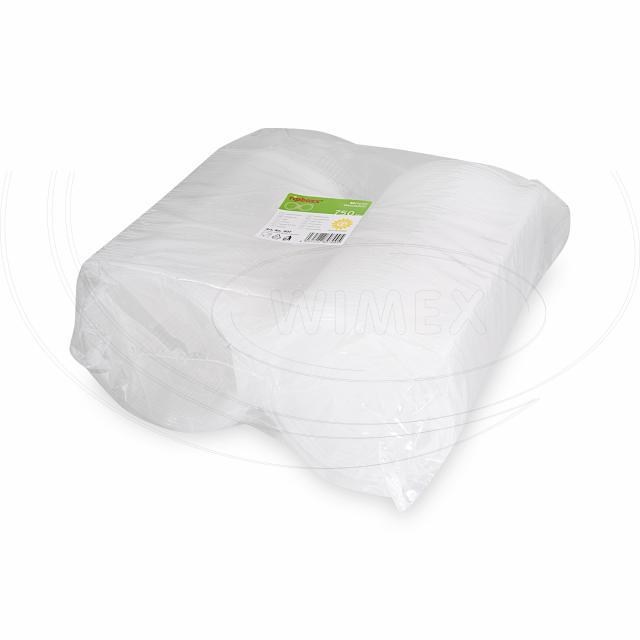 Miska (PP) s viečkom osemhranná priehľadná 750ml [50 ks]_2