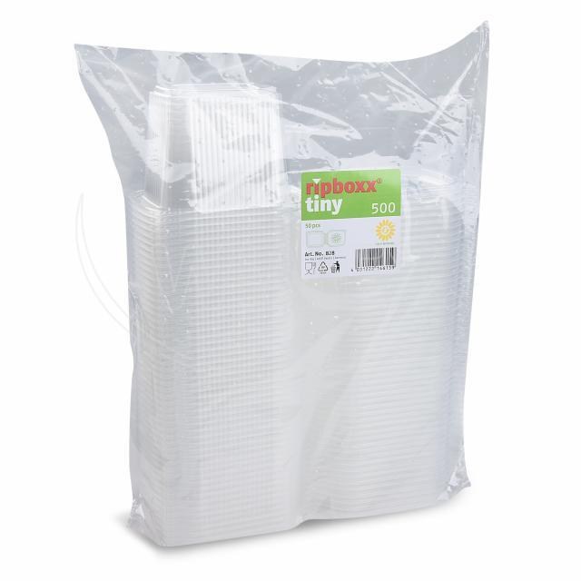Miska (PP) Ripboxx Tiny s viečkom priehľadná 500ml [50 ks]_2