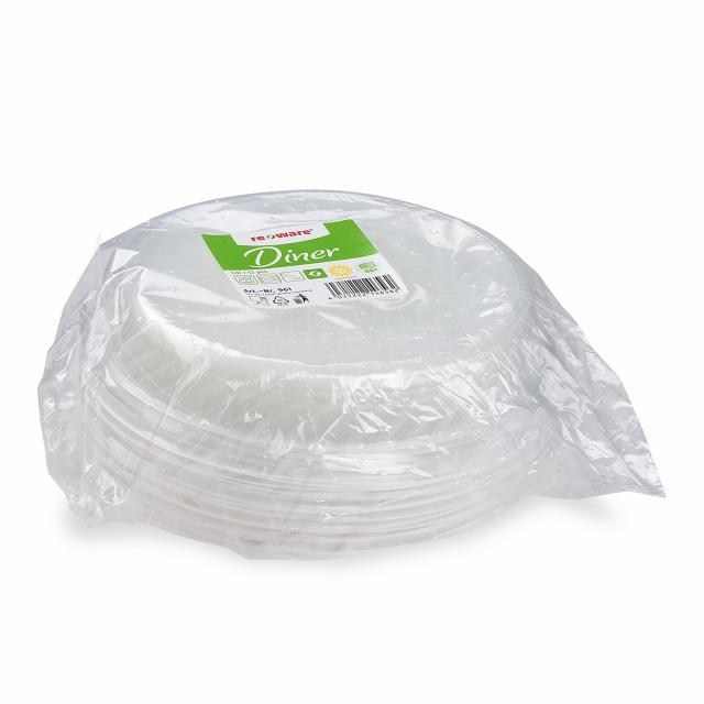 Viečko (PP) vratné priehľadné O22 x 4 cm pre tanier Reware Dinner [12 ks]_2
