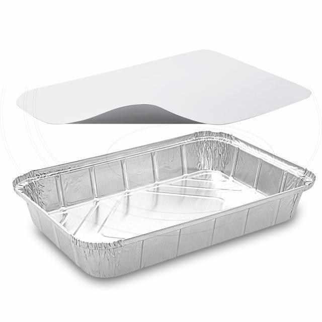 Miska (ALU) hranatá 315 x 215 x 43 mm 2000ml + viečko [10 sád]_3