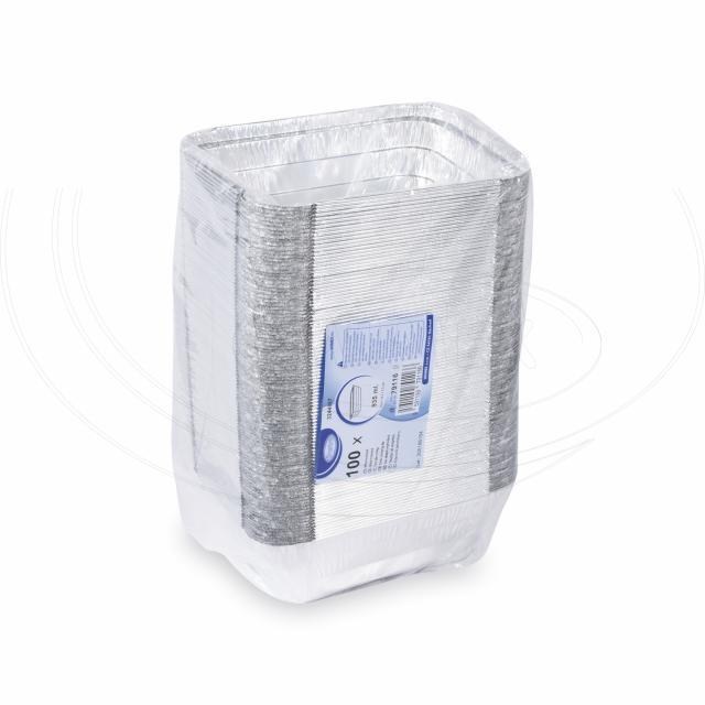 Misa (ALU) hranatá 194 x 142 x 55 mm 935ml na cestoviny [100 ks] nahrada79111_2