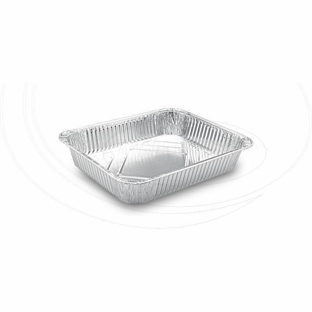 Misa (ALU) Gastro hranatá 323 x 262 x 55 mm 3610ml 1/2 [25 ks]_3