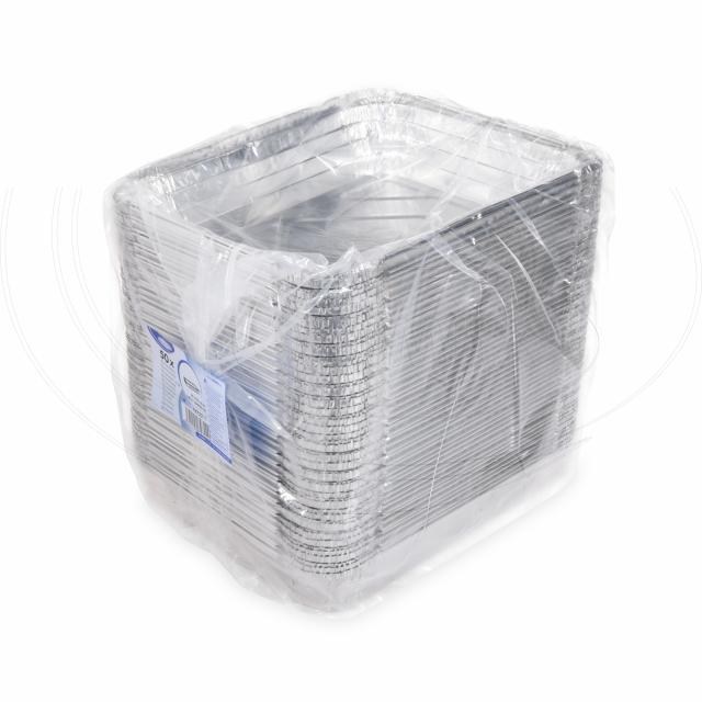 Misa (ALU) Gastro hranatá 320 x 260 x 60 mm 3500ml 1/2 [50 ks]_2