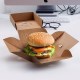 Burger box (PAP FSC Mix) rozkladací nepremastiteľný kraft 120 x 120 x 100 mm [100 ks]_3