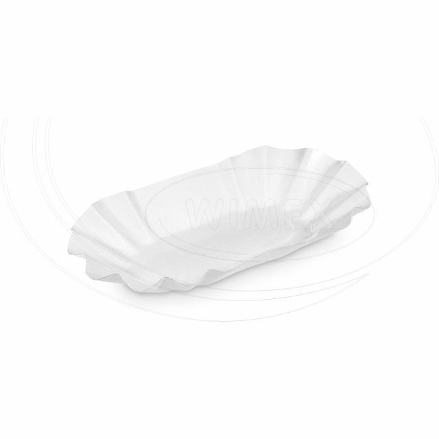 Papierová miska oválna biela 16 x 9 x 3 cm [250 ks]_4