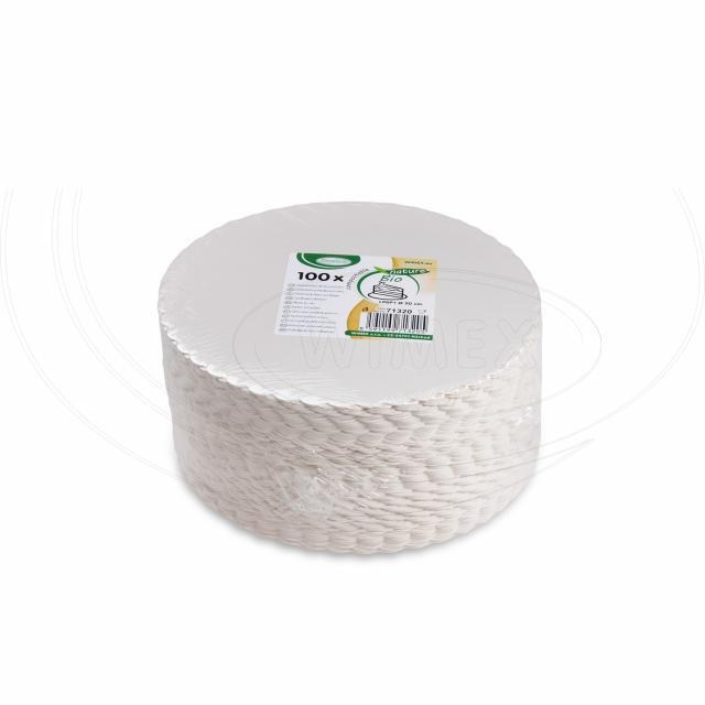 Lepenková podložka pod tortu biela O20cm [100 ks]_2