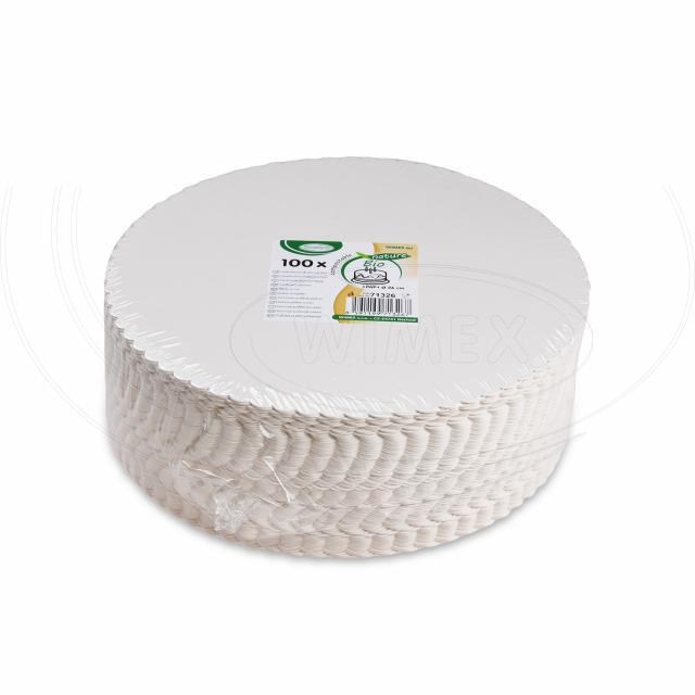Lepenková podložka pod tortu biela O26cm [100 ks]_2