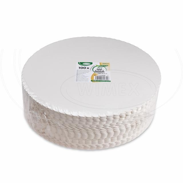 Lepenková podložka pod tortu biela O28cm [100 ks]_3