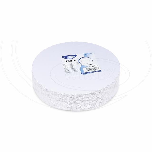 Lepenková podložka pod tortu biela O20cm RECY [100 ks]_2
