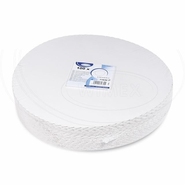 Lepenková podložka pod tortu biela O30cm RECY [100 ks]_2