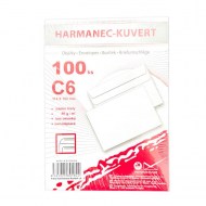 Poštové obálky C6 samolepiace, 100 ks_1