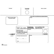 Poštové obálky C5 doručenka do VR OD, Nedoposielať, 100 ks_1
