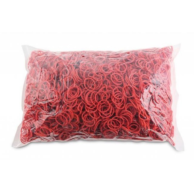 Gumičky Office Products 20mm 1kg červené_1