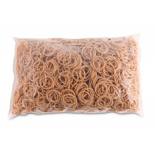 Gumičky Office Products 25mm 1kg prírodná farba_1