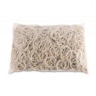 Gumičky Office Products 40mm 1kg biele_1