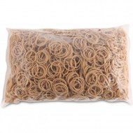 Gumičky Office Products 40mm 1kg prírodná farba_1