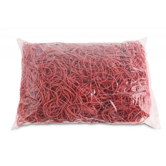 Gumičky Office Products 50mm 1kg červené_1