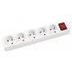Predlžovací kábel Office Products s 5 zásuvkam s vypínačom 3m_2