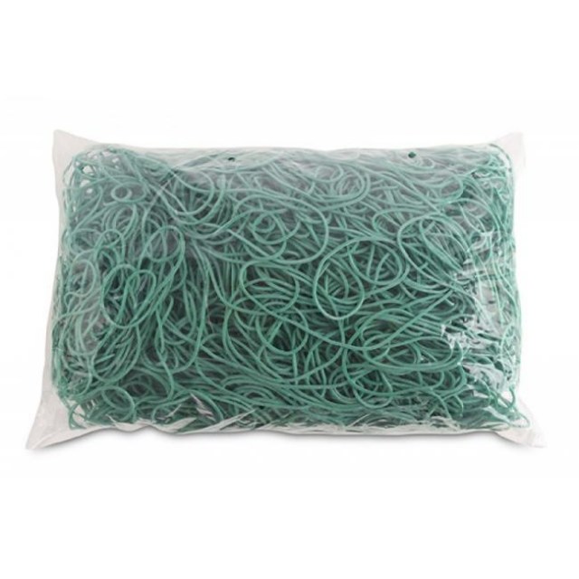 Gumičky Office Products 100mm 1kg zelené_1