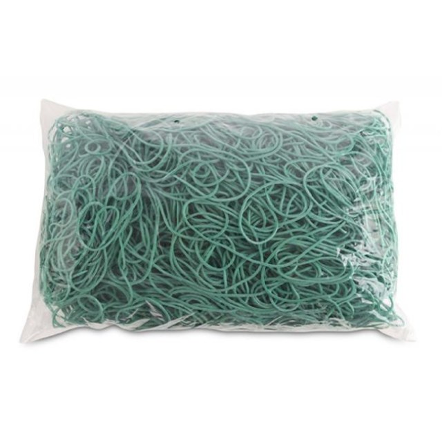Gumičky Office Products 100mm 1kg zelené_1