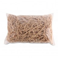 Gumičky Office Products 130mm 1kg prírodná farba_1