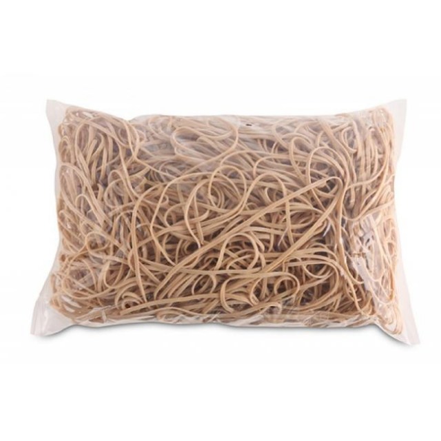 Gumičky Office Products 130mm 1kg prírodná farba_1