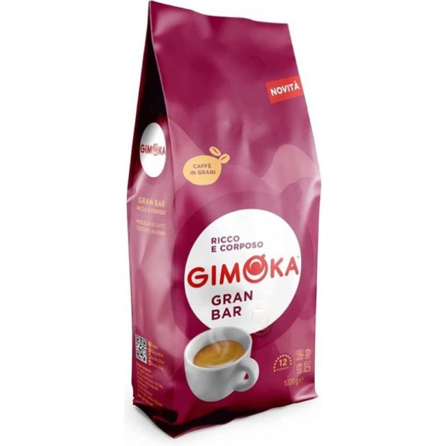 Káva Gimoka Gran Bar zrnková 1 kg_1