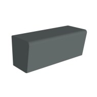 Čalúnená sedačka CUBE CHAT SOFA veľká, 122x50x50 cm, plus_1
