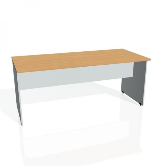 Rokovací stôl Gate, 180x75,5x80 cm, buk/sivá_1