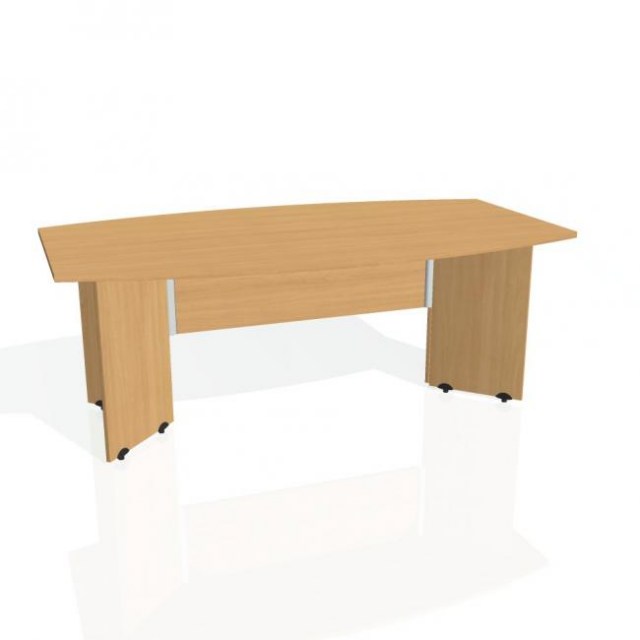 Rokovací stôl Gate, 200x75,5x110 cm, buk/buk_1