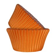 Cukrárenský košíček (PAP) oranžový O50 x 40 mm [100 ks]_1