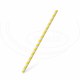 Slamka papierová JUMBO žltá špirála 20 cm, O 6 mm [25 ks] ST2212279_1