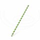 Slamka papierová JUMBO zelená špirála 20 cm, O 6 mm [25 ks] ST2212278_1