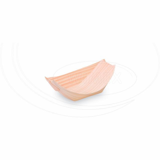 Fingerfood miska (drevená FSC 100%) lodička 11 x 7 cm [100 ks]_4