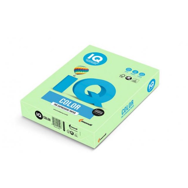 Farebný papier IQ color strednezelený MG28, A4 80g_1
