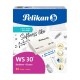 Guma bez PVC Pelikan WS 30 L krémová 30 ks_1