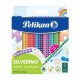 Farbičky Pelikan Silverino trojhranné tenké 24ks_1