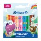 Sada popisovačov Pelikan Combino 411 9 farieb_1