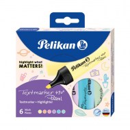 Sada zvýrazňovačov Pelikan 490 6S pastelové_1