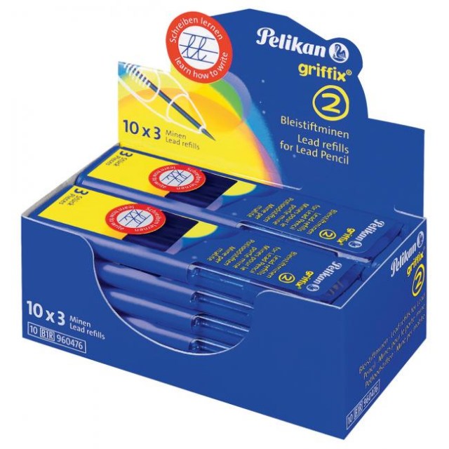 Mikrotuhy Pelikan Griffix 2, 2,0 mm hrúbka, 3ks_1