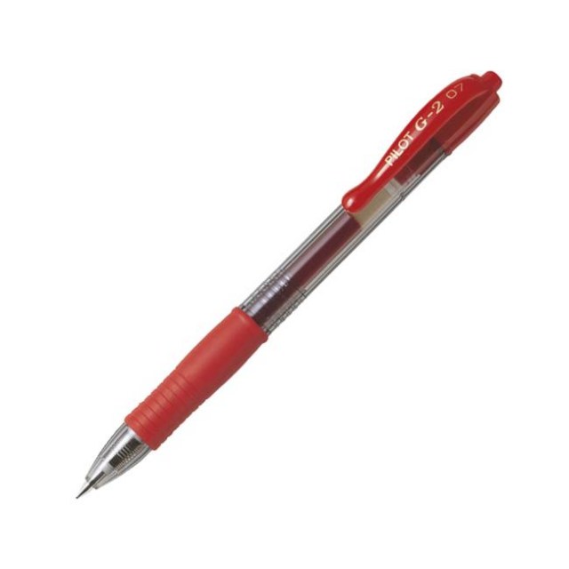 Roller gélový PILOT G-2 07 červený_1