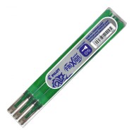 Náhradná náplň do gumovacieho rollera PILOT Frixion Point 0,5mm zelená 3ks_1