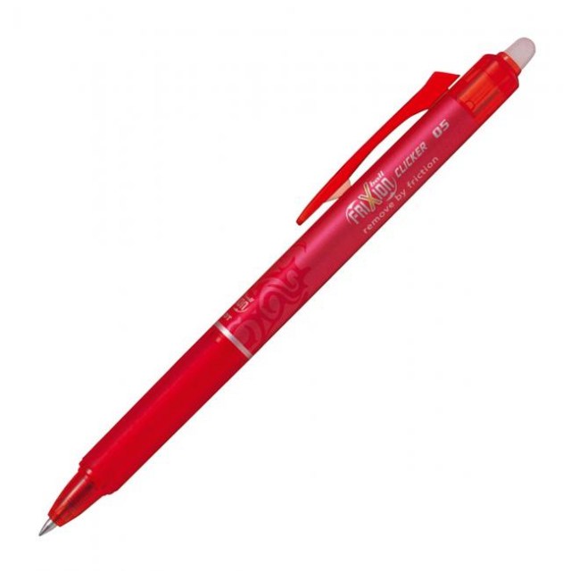 Roller PILOT Frixion clicker 0,5mm červený_1