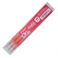 Náhradná náplň do rollera PILOT Frixion 0,5mm červená 3ks_1