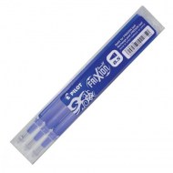 Náhradná náplň do rollera PILOT Frixion 0,5mm modrá 3ks_1