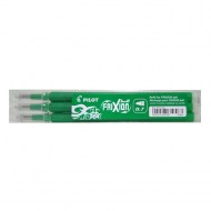 Náhradná náplň do rollera PILOT Frixion 0,7mm zelená 3ks_1