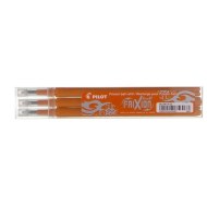 Náhradná náplň do gumovacieho rollera PILOT Frixion 0,7mm oranžová 3ks_1