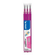 Náhradná náplň do gumovacieho rollera PILOT Frixion 0,7mm ružová 3ks_1