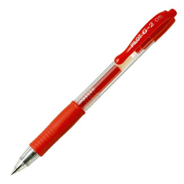 Roller gélový PILOT G-2 červený_1