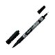 Popisovač obojstranný PILOT Twin Marker BeGreen 05+03 mm čierny_1